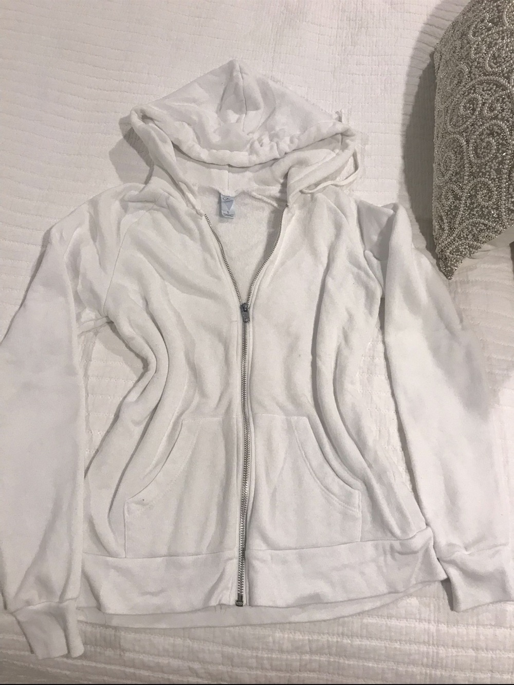 Alternative White Women's Full-Zip Hoodie Jacket